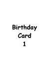 Happy Birthday