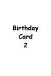 Happy Birthday
