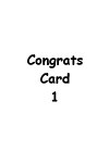Congratulations